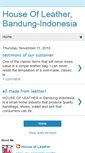 Mobile Screenshot of houseofleatherbandung-indonesia.blogspot.com