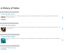 Tablet Screenshot of historyofnotes.blogspot.com