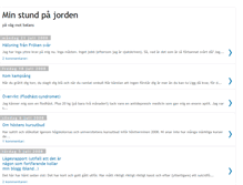 Tablet Screenshot of minstundpajorden.blogspot.com