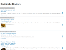 Tablet Screenshot of booksnakereviews.blogspot.com