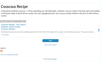 Tablet Screenshot of couscous-recipe.blogspot.com