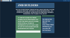 Desktop Screenshot of jmbbuilders.blogspot.com