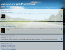 Tablet Screenshot of macandwebprogramming.blogspot.com