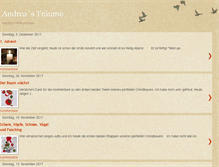 Tablet Screenshot of andrea-traeume.blogspot.com