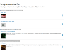 Tablet Screenshot of lenguasmcamacho.blogspot.com