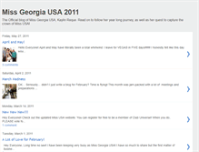 Tablet Screenshot of missgausa11.blogspot.com