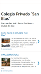 Mobile Screenshot of colegiosanblas2008.blogspot.com