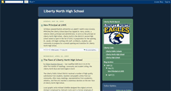 Desktop Screenshot of libertynorthhighschool.blogspot.com