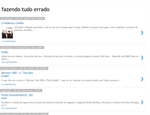 Tablet Screenshot of fazendotudoerrado.blogspot.com