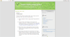 Desktop Screenshot of englishpracticemakesperfect.blogspot.com