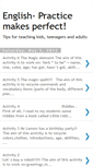 Mobile Screenshot of englishpracticemakesperfect.blogspot.com