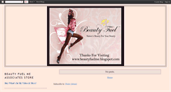 Desktop Screenshot of beautyfuelme.blogspot.com