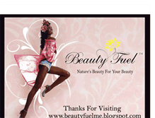 Tablet Screenshot of beautyfuelme.blogspot.com