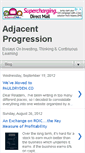 Mobile Screenshot of adjacentprogression.blogspot.com