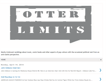 Tablet Screenshot of otterlimits.blogspot.com