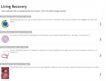 Tablet Screenshot of livingrecovery.blogspot.com