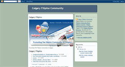 Desktop Screenshot of calgaryfilipino.blogspot.com
