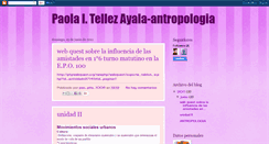 Desktop Screenshot of paoantropo.blogspot.com