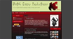 Desktop Screenshot of metalcrowproductions.blogspot.com