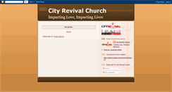 Desktop Screenshot of cityrevivalchurch.blogspot.com