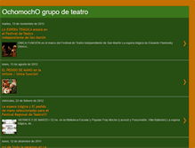 Tablet Screenshot of ochomocho-teatro.blogspot.com