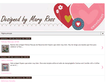 Tablet Screenshot of designedbymaryross.blogspot.com