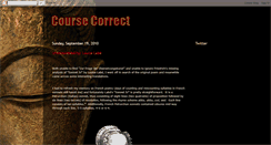 Desktop Screenshot of coursecorrect.blogspot.com