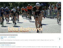 Tablet Screenshot of bikedestroyer.blogspot.com