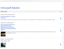 Tablet Screenshot of chinuxsoft.blogspot.com