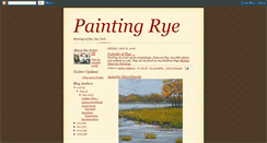 Desktop Screenshot of paintingrye.blogspot.com