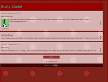 Tablet Screenshot of bustystarlet.blogspot.com