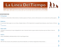 Tablet Screenshot of la-linea-del-tiempo.blogspot.com