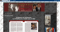 Desktop Screenshot of costalerosdeaficion.blogspot.com