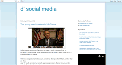 Desktop Screenshot of dsocialmedia.blogspot.com