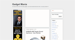 Desktop Screenshot of gadget-info-blog.blogspot.com