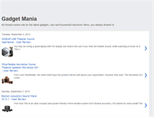 Tablet Screenshot of gadget-info-blog.blogspot.com