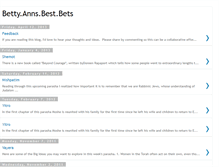 Tablet Screenshot of bettyannsbestbets.blogspot.com