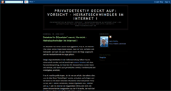 Desktop Screenshot of heiratsschwindler-im-chat.blogspot.com