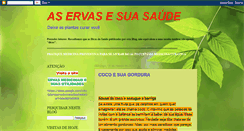 Desktop Screenshot of ervaseasaude.blogspot.com