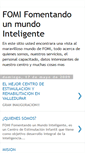 Mobile Screenshot of fomentandounmundointeligente.blogspot.com