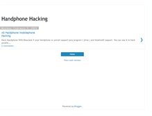 Tablet Screenshot of handphonehack.blogspot.com