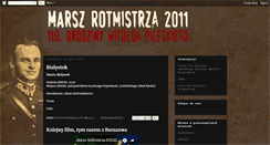 Desktop Screenshot of marszrotmistrza.blogspot.com