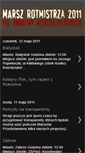 Mobile Screenshot of marszrotmistrza.blogspot.com
