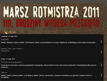 Tablet Screenshot of marszrotmistrza.blogspot.com