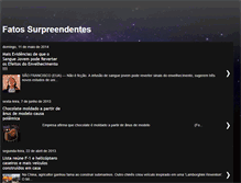 Tablet Screenshot of fatossurpreendentes.blogspot.com