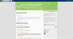 Desktop Screenshot of e-interdisciplinario.blogspot.com