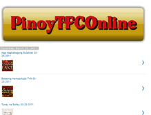 Tablet Screenshot of pinoytfconline.blogspot.com