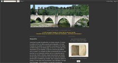 Desktop Screenshot of devenir-passeur.blogspot.com