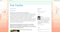 Desktop Screenshot of fairgarden.blogspot.com