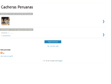 Tablet Screenshot of cacherasperuanas.blogspot.com
